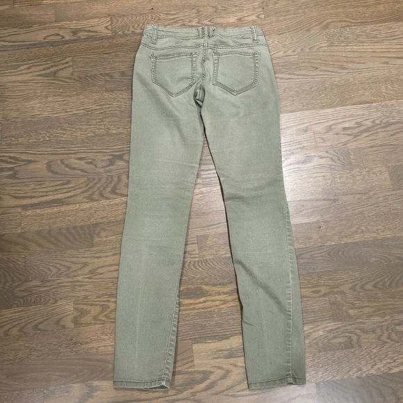 Mossimo Supply Co Olive Jeans Size 1 - Picture 3 of 3